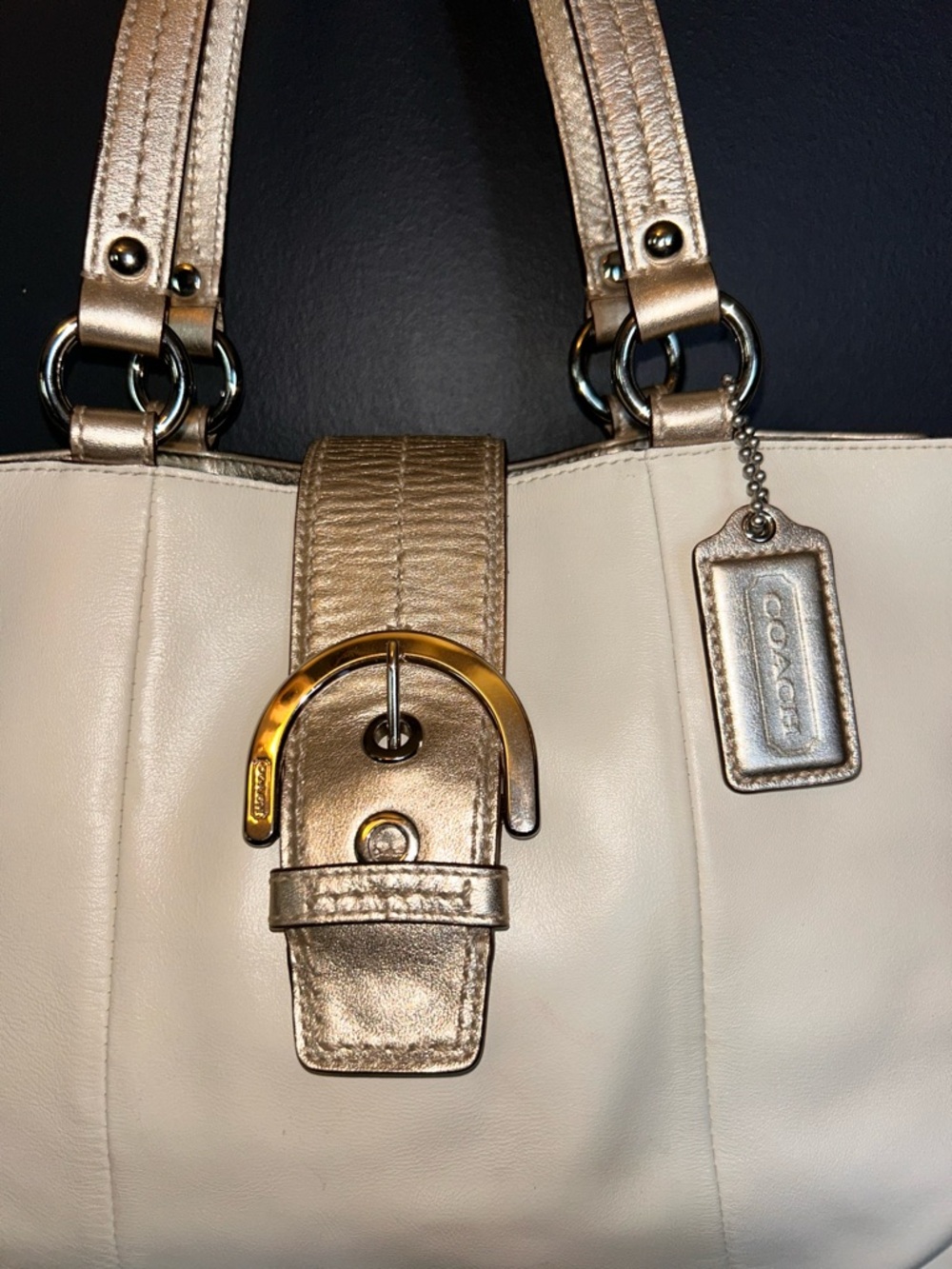 Coach Soho East West Leather Tote bag, model (A1293-F18751) -EUC- - Picture 2 of 16